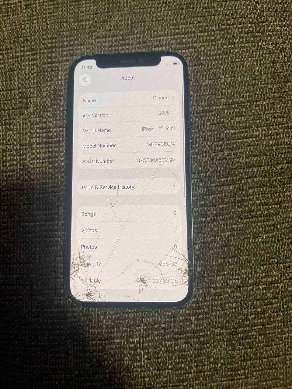 Смартфон Apple Iphone 12 mini, 256gb