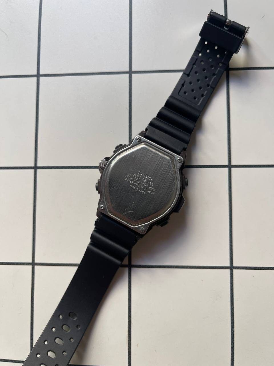 Часы Casio Twincept Data Bank ABX-23, винтажные