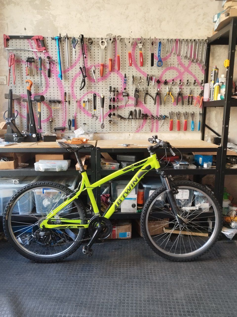 Велосипед B'tvin Rockrider 340, размер 46