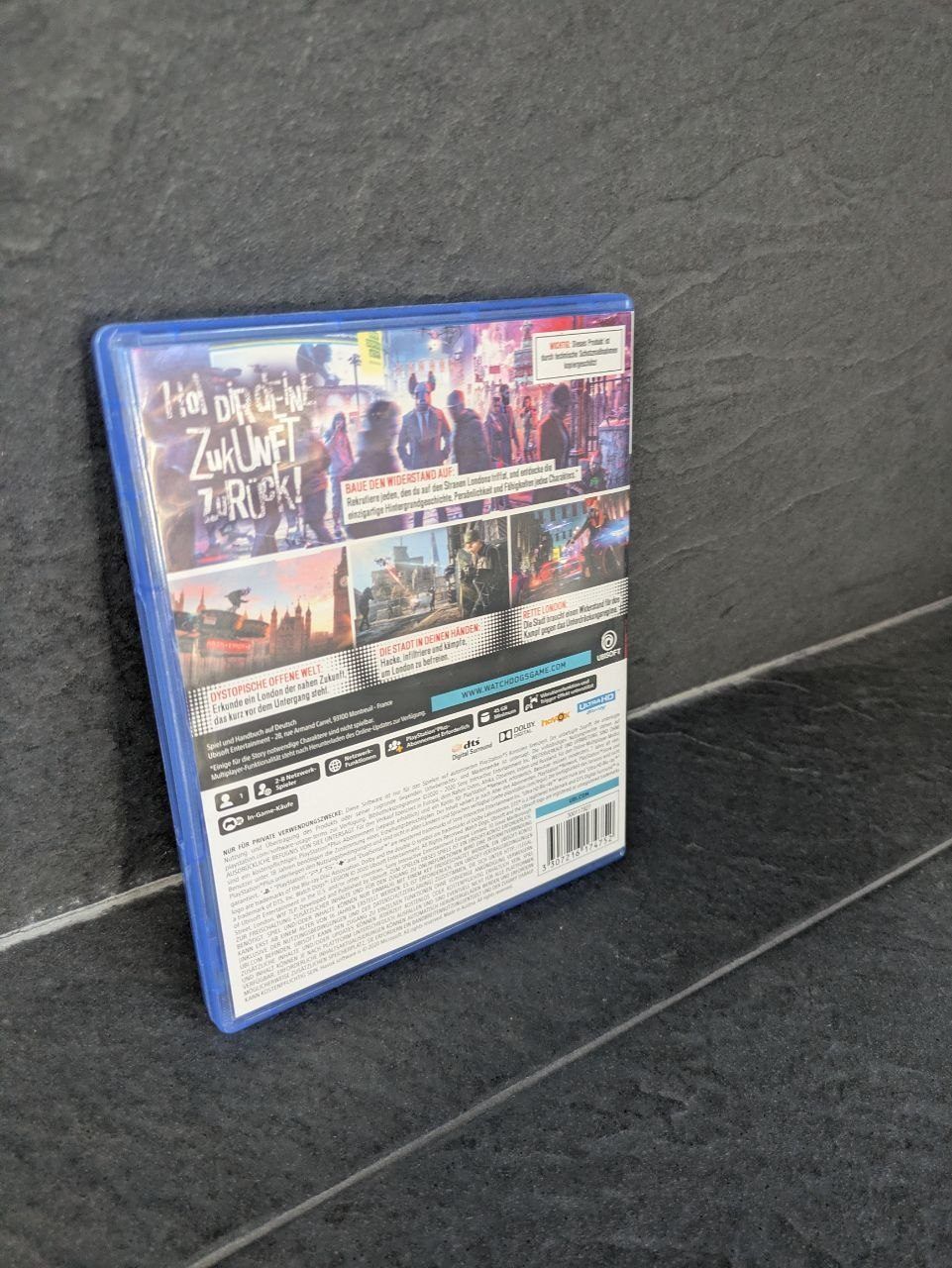 Игра для пс 5 watch dogs legion, диск