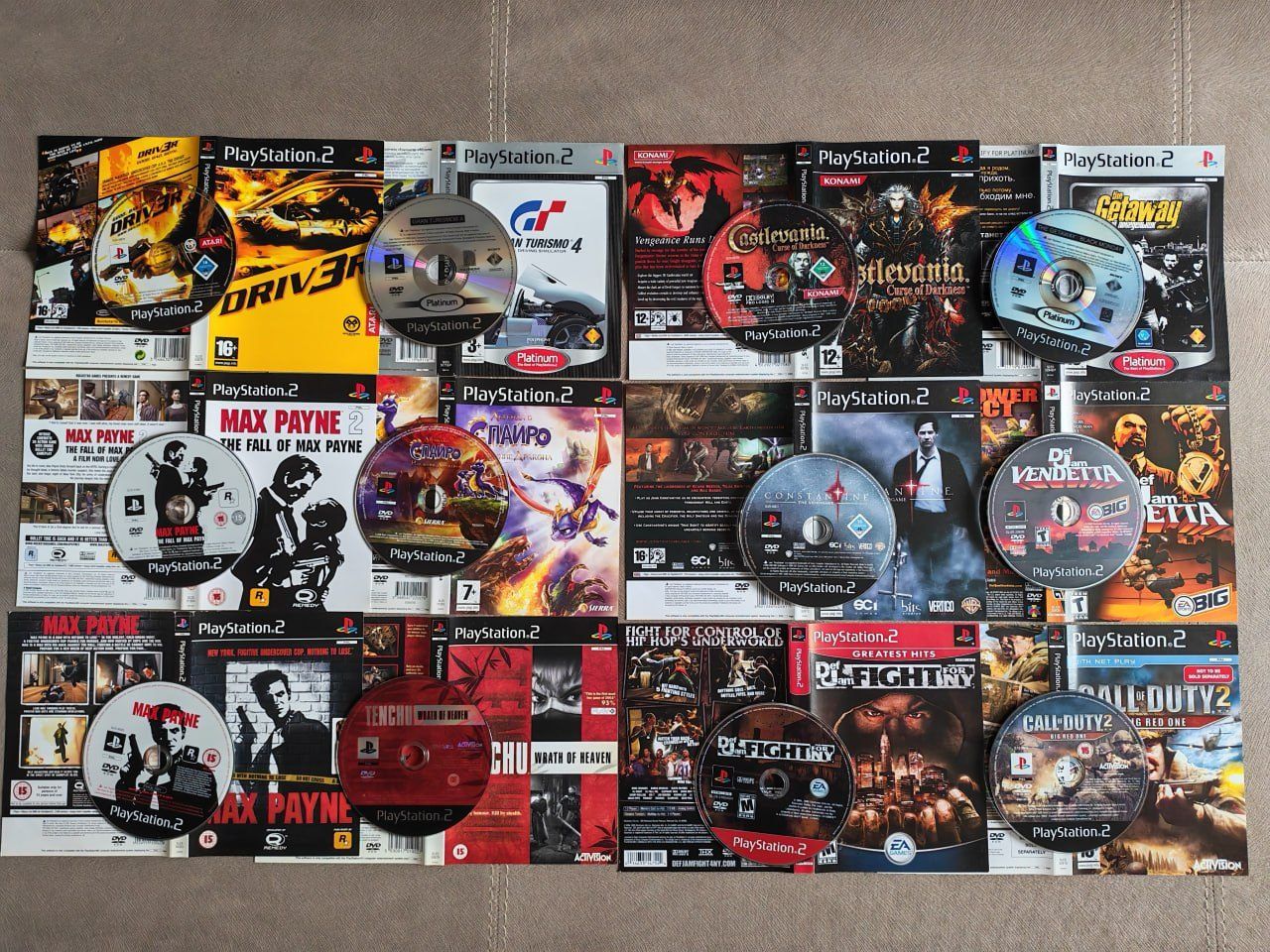 Игры для playstation PS2