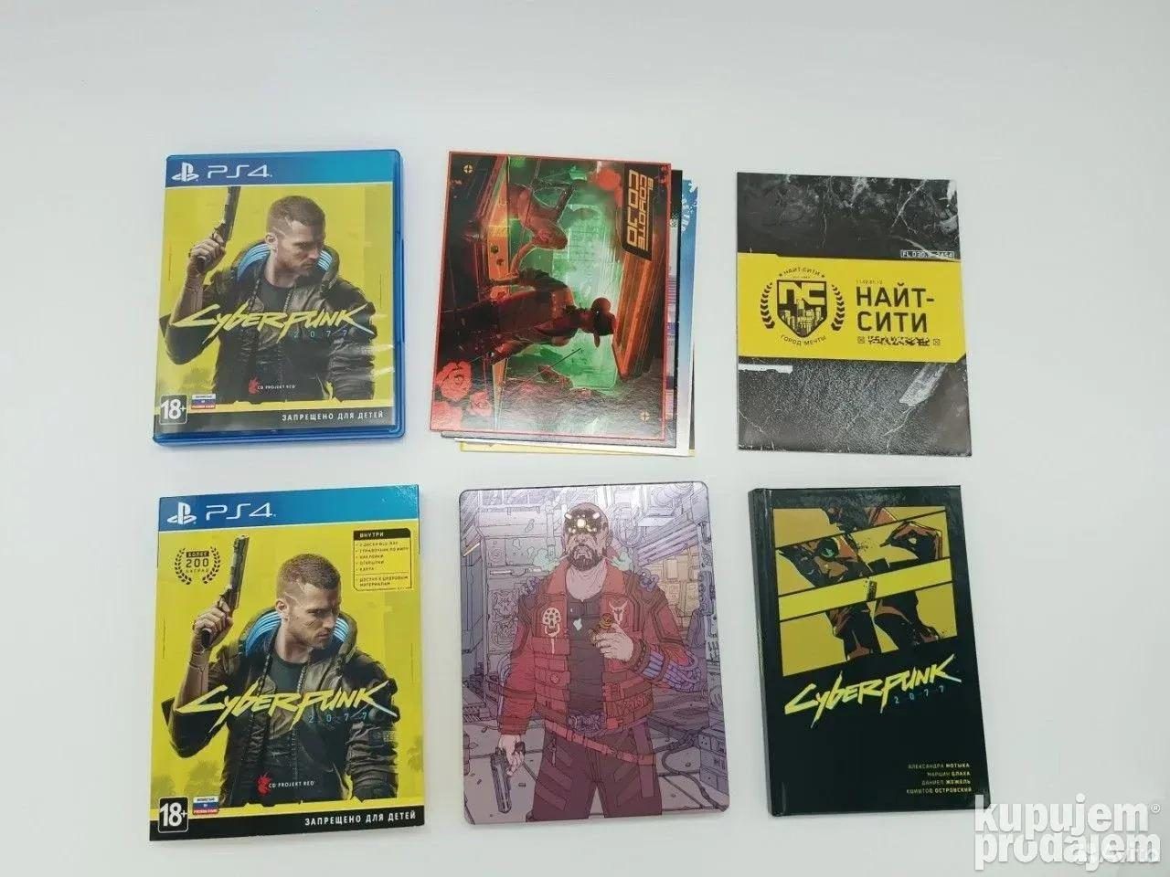 Игра Cyberpunk 2077 Steelbook Edition, для PS4