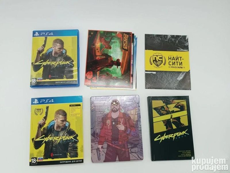 Игра Cyberpunk 2077 Steelbook Edition, для PS4
