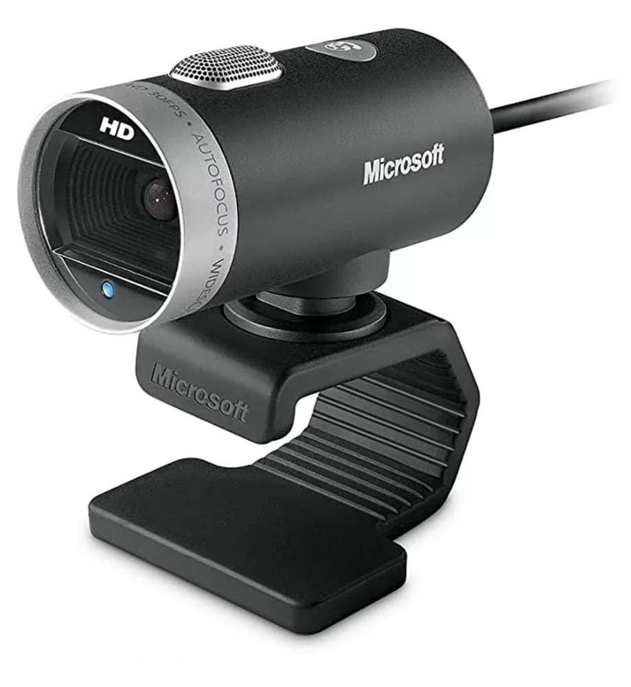 USB камера Microsoft LifeCam Cinema: HD 720p, автофокус, встроенный микрофон.
