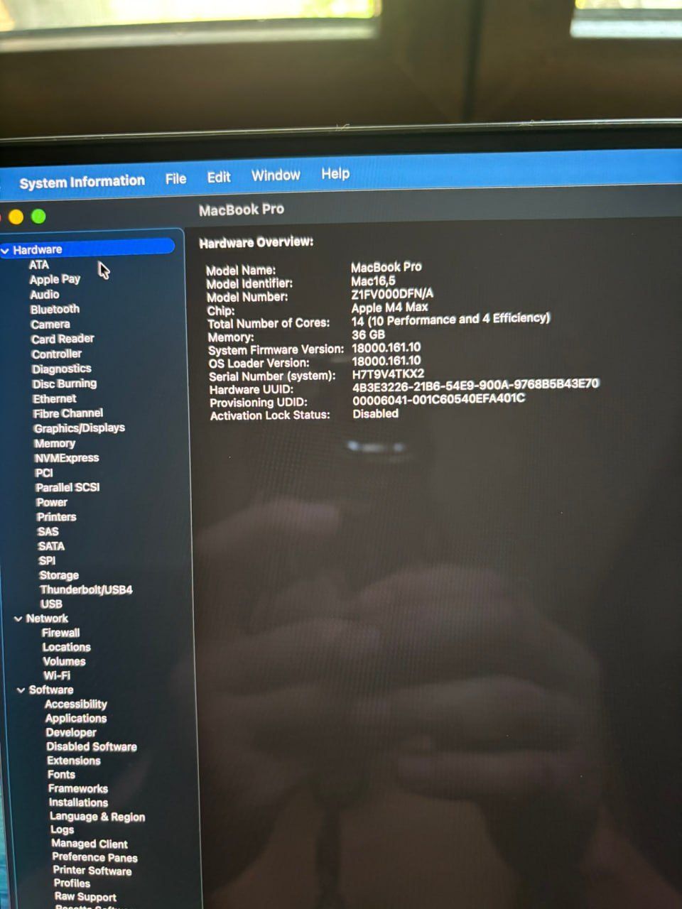 Ноутбук Apple MacBook Pro 16” M4 Max, 36Gb