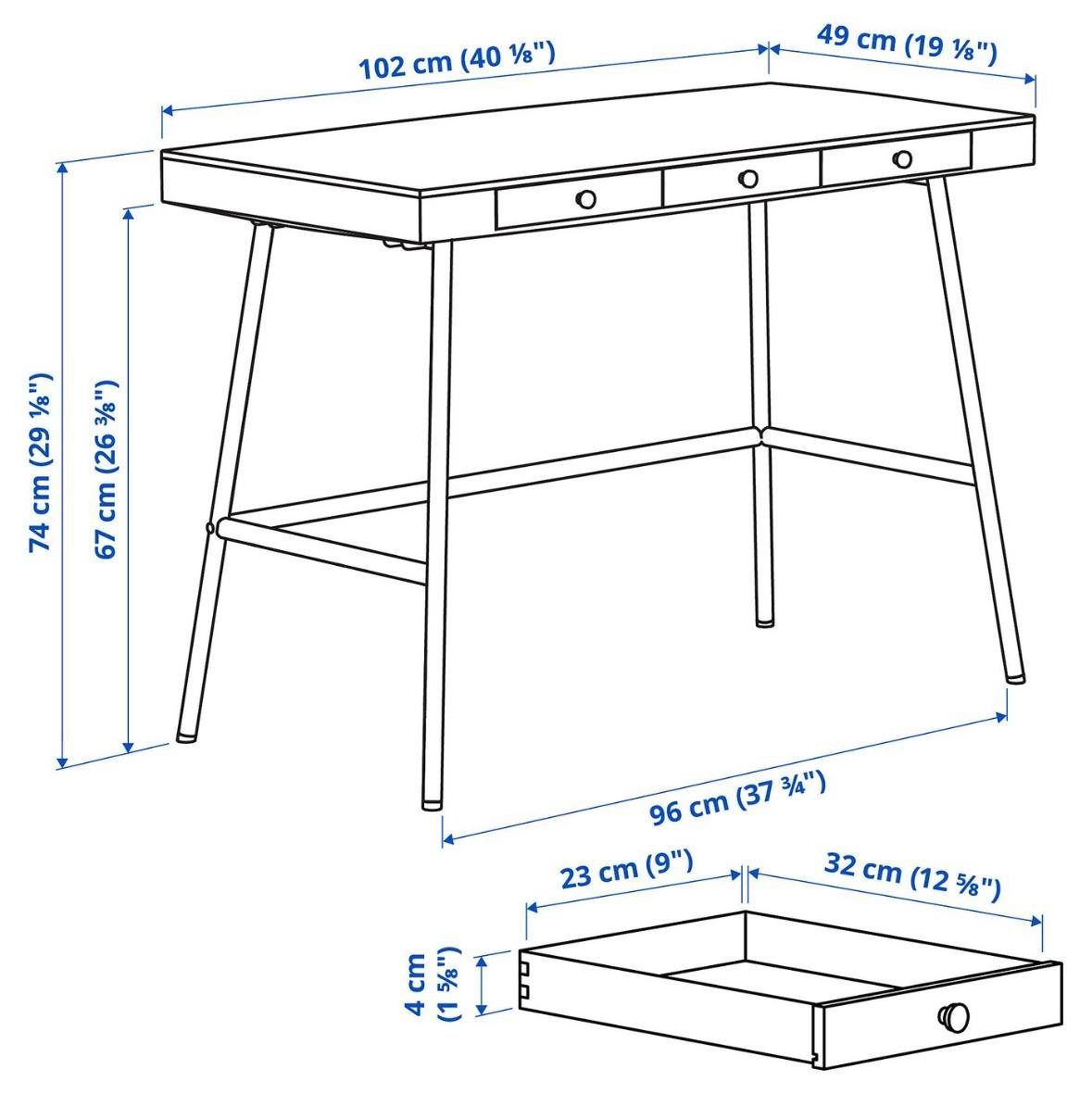 Стол IKEA, 2 штуки