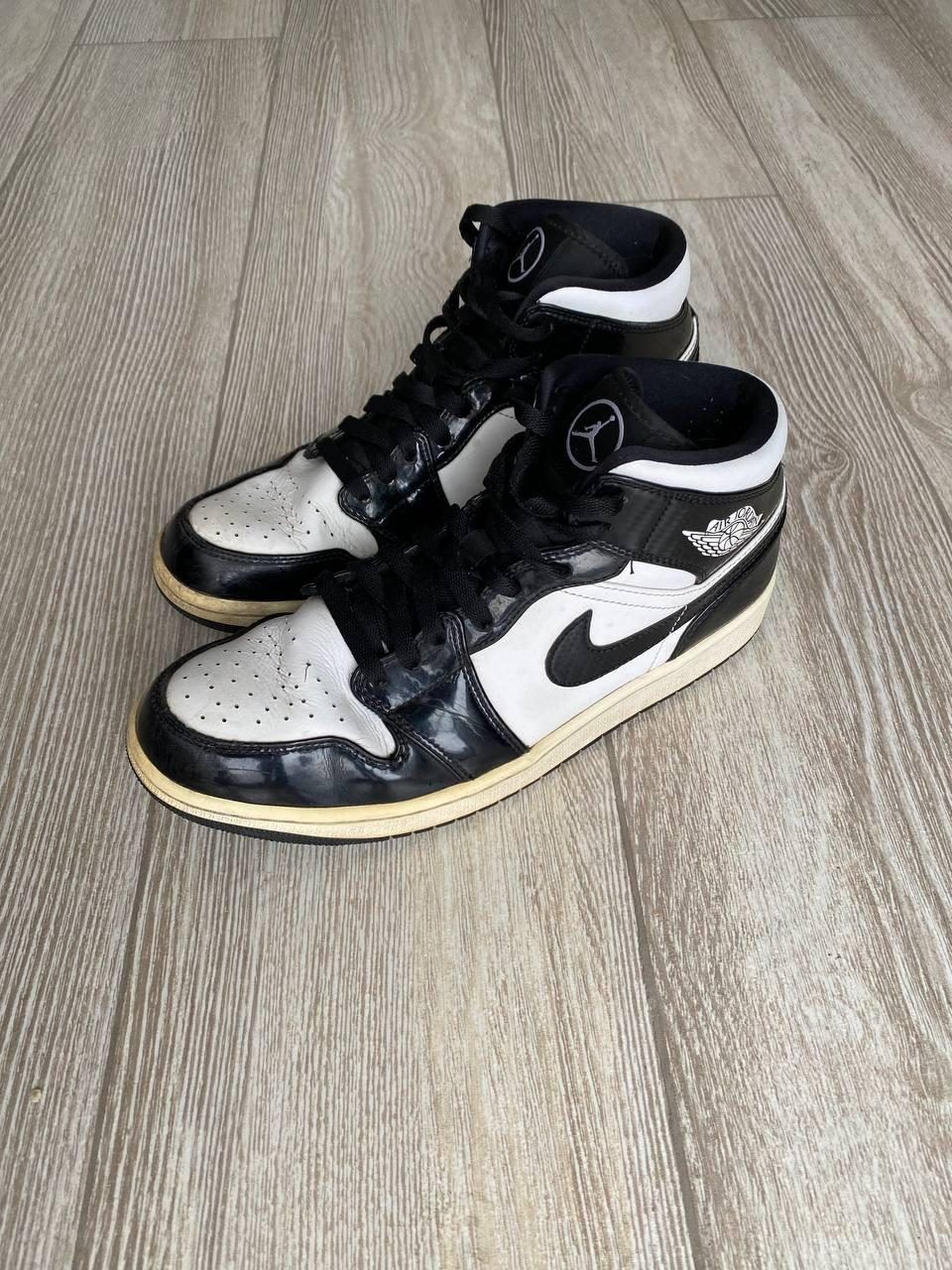 Кроссовки Nike Air Jordan 1 Mid Carbon Fiber, размер 28 см