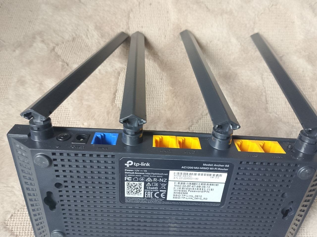 Роутер Tp-link archer A6