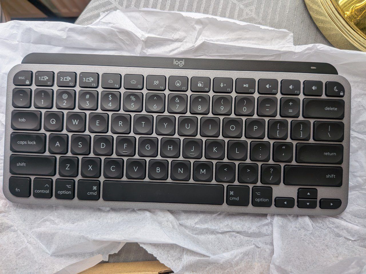 Bluetooth-клавиатура Logitech MX Keys Mini for Mac, абсолютно новая