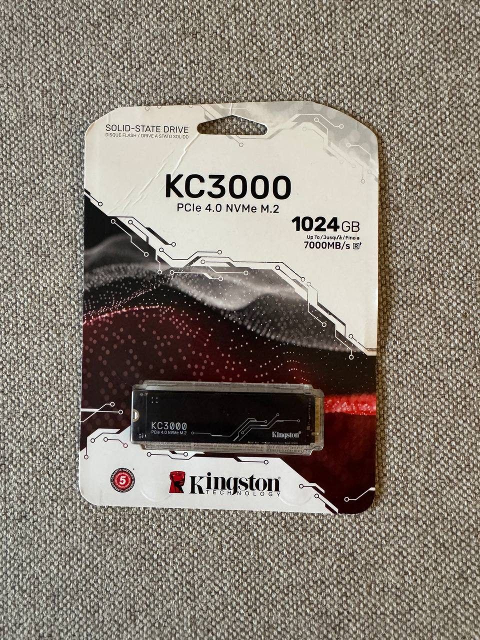 Ssd-накопитель Kingston KC3000, 1024GB