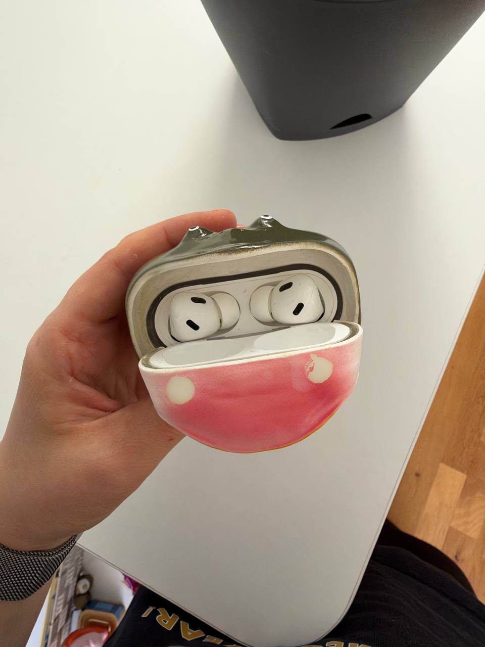 Кейс Apple AirPods Pro, в виде лягушки