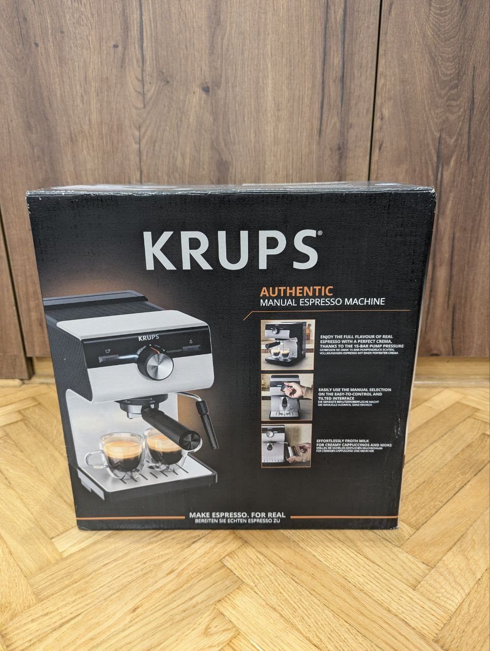 Кофеварка KRUPS, рожковая