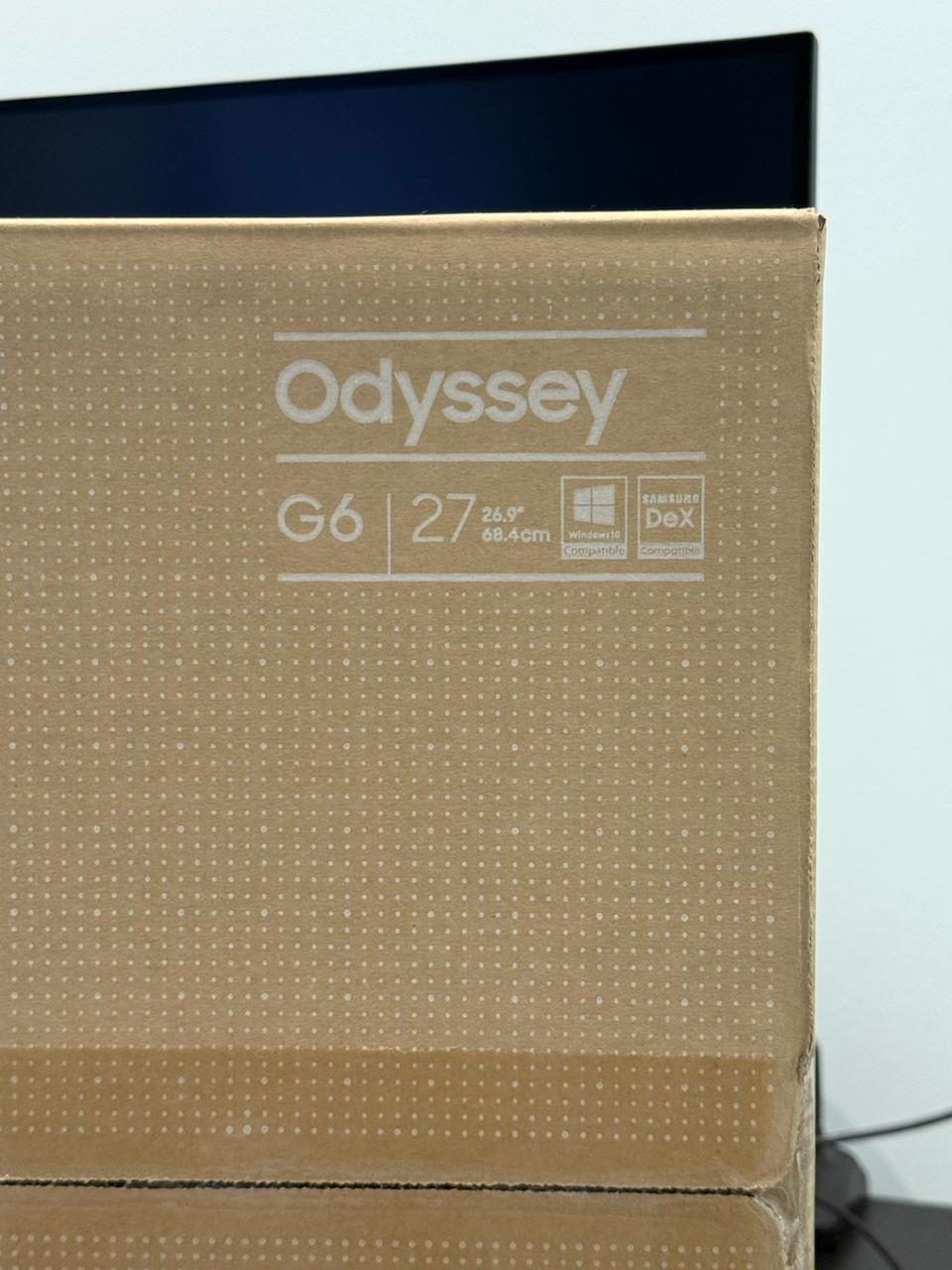 Игровой монитор Samsung Odyssey G6 27'' 2.5K LS27BG650EIXCI, 27 дюймов