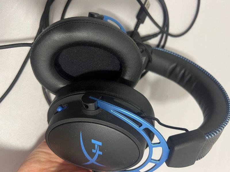 Наушники HyperX cloud alpha S, USB