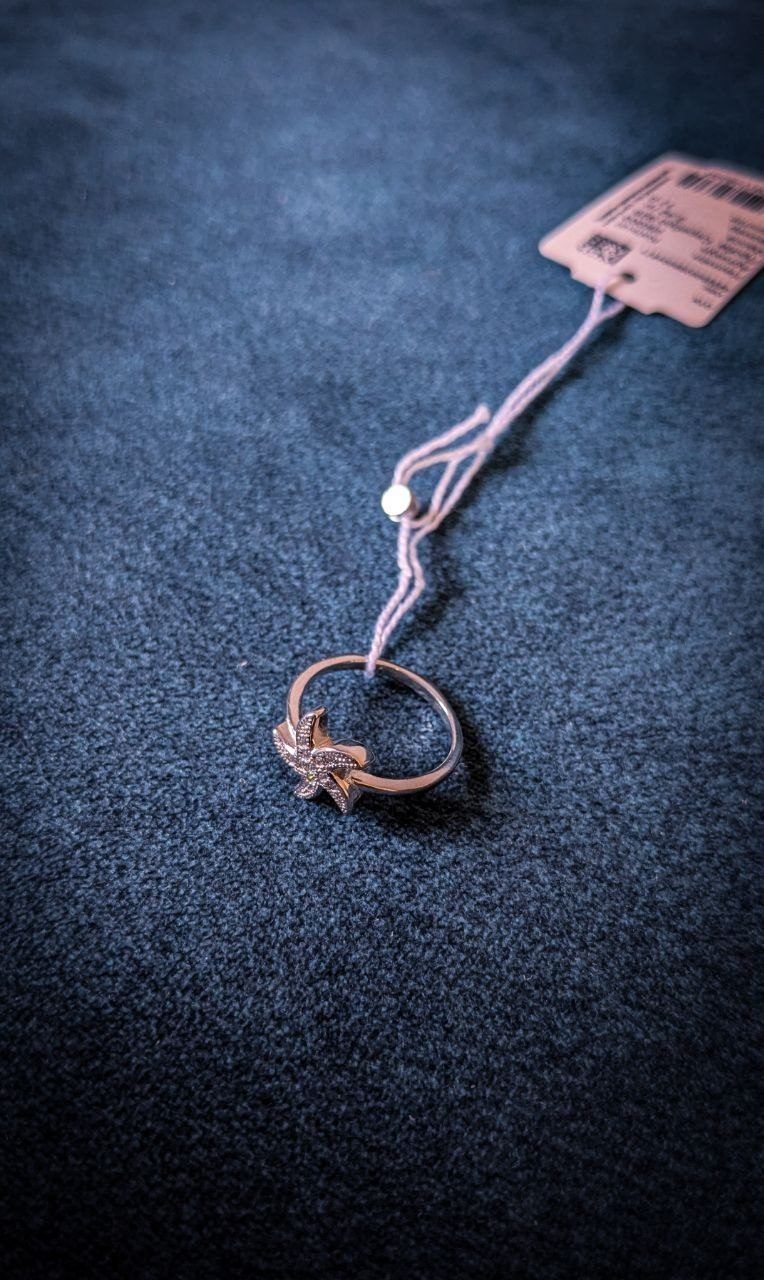 Кольцо Camellia jewelry, размер 17