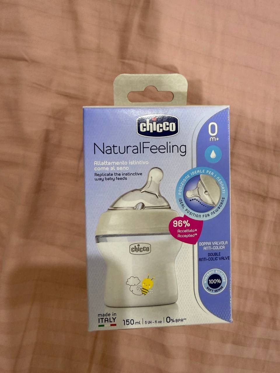 Бутылочка Chicco, 0+