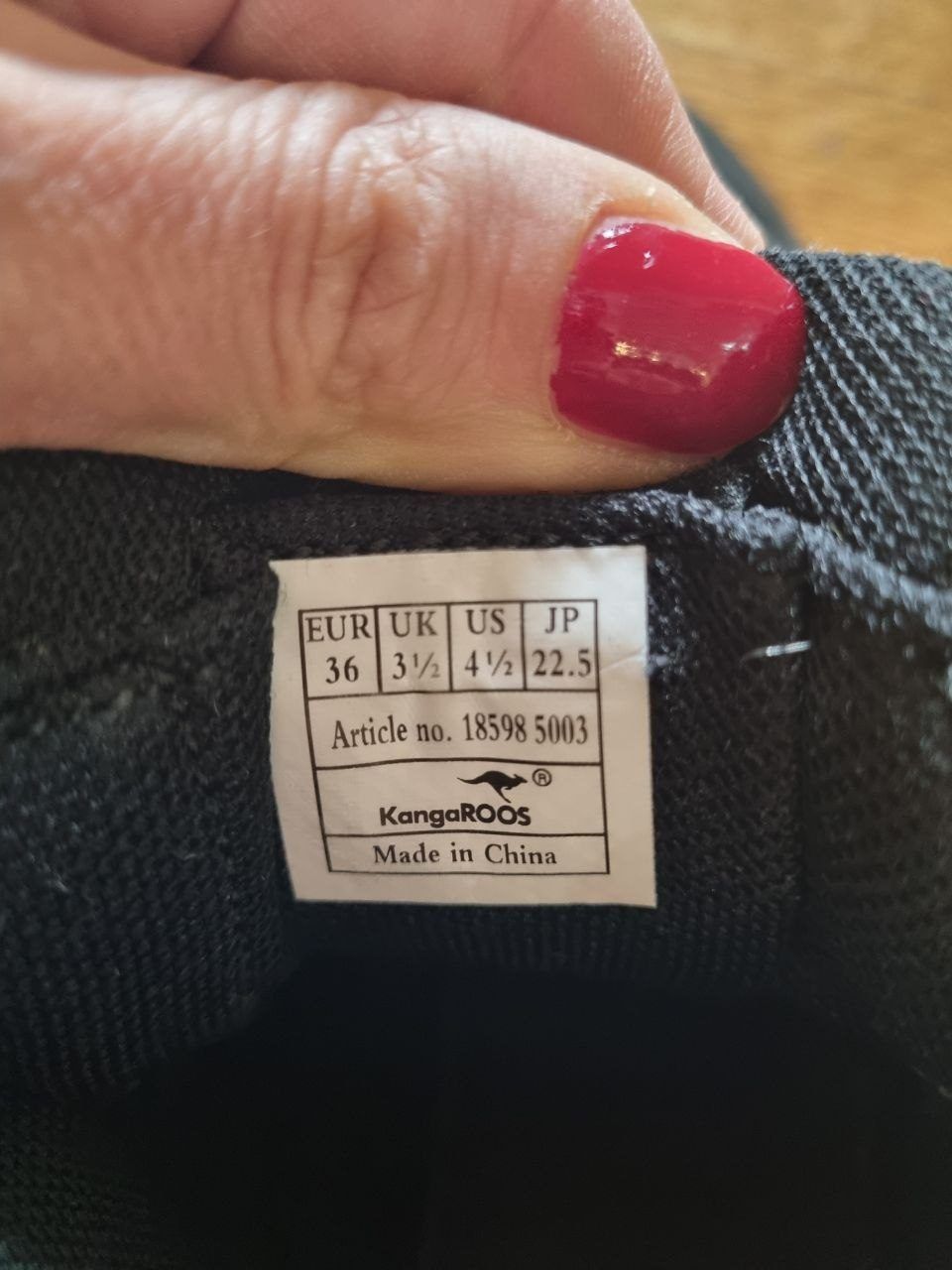 Детские ботинки kangaROOS, размер 36