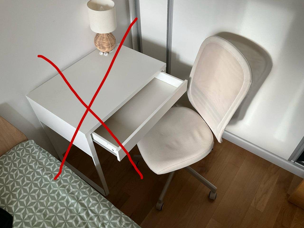 Рабочий стул IKEA FLINTAN, бежевый