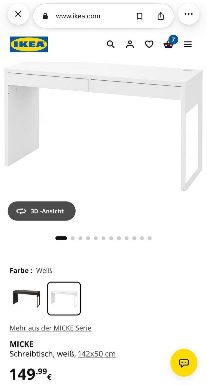 Стол IKEA