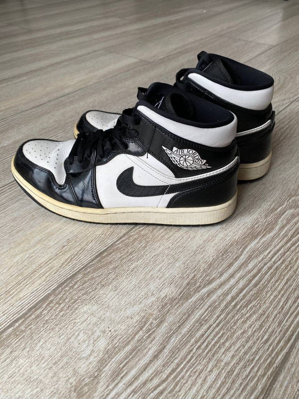 Кроссовки Nike Air Jordan 1 Mid Carbon Fiber, размер 44