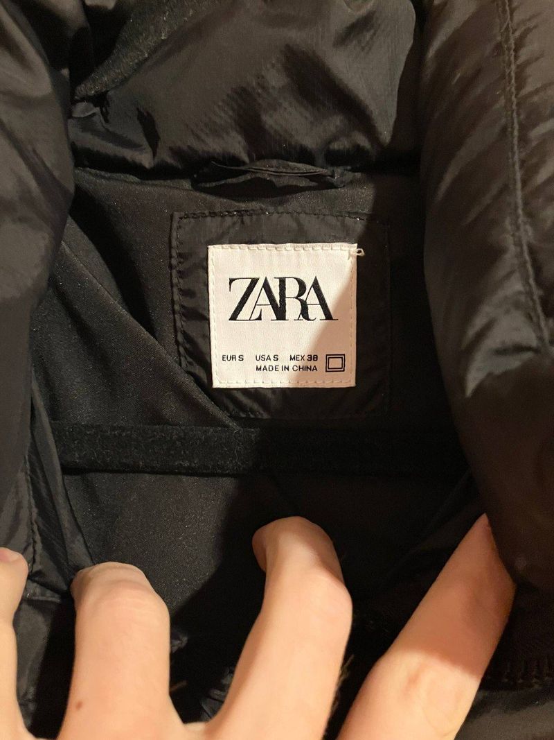 Пуховик Zara, размер S