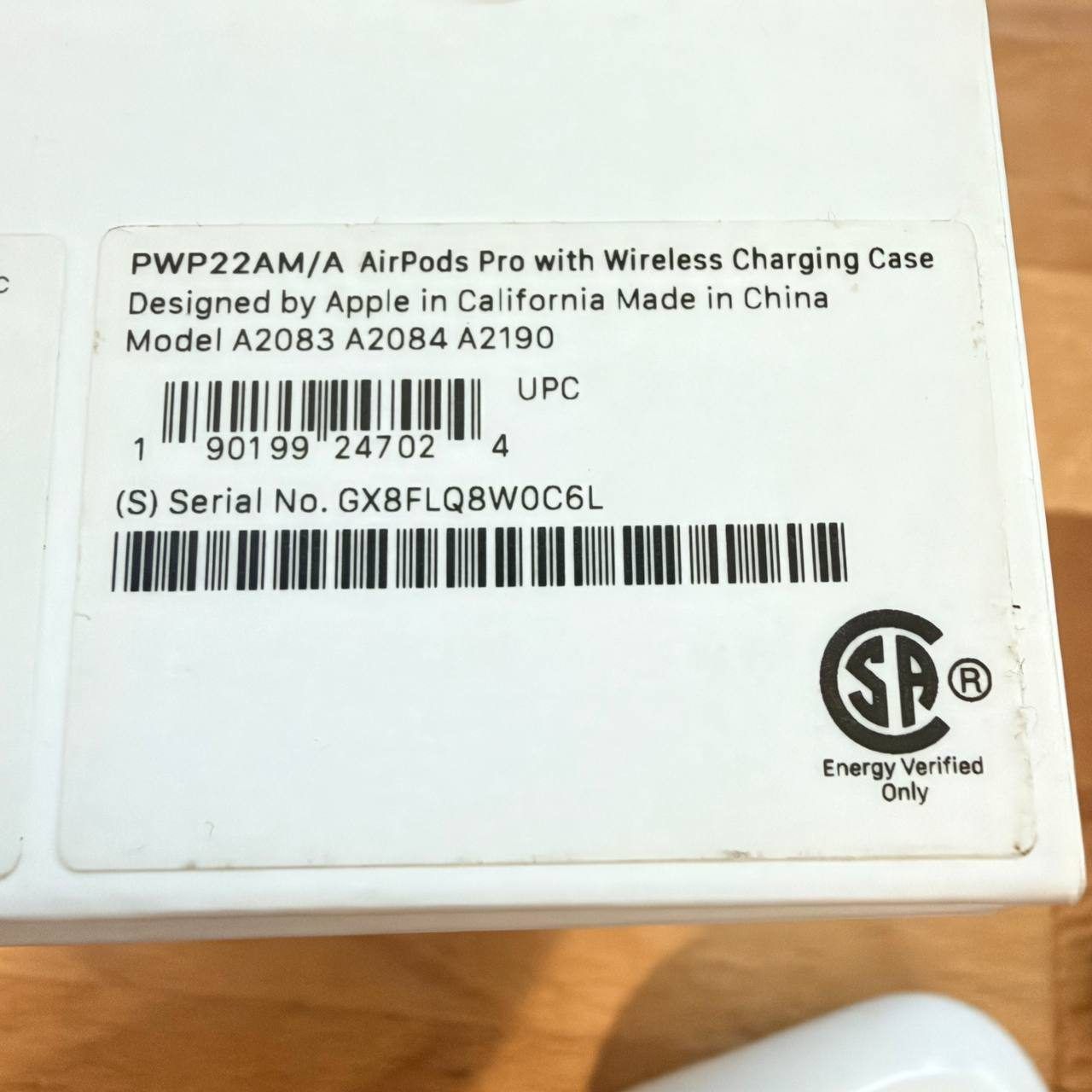 Беспроводные наушники Apple AirPods Pro