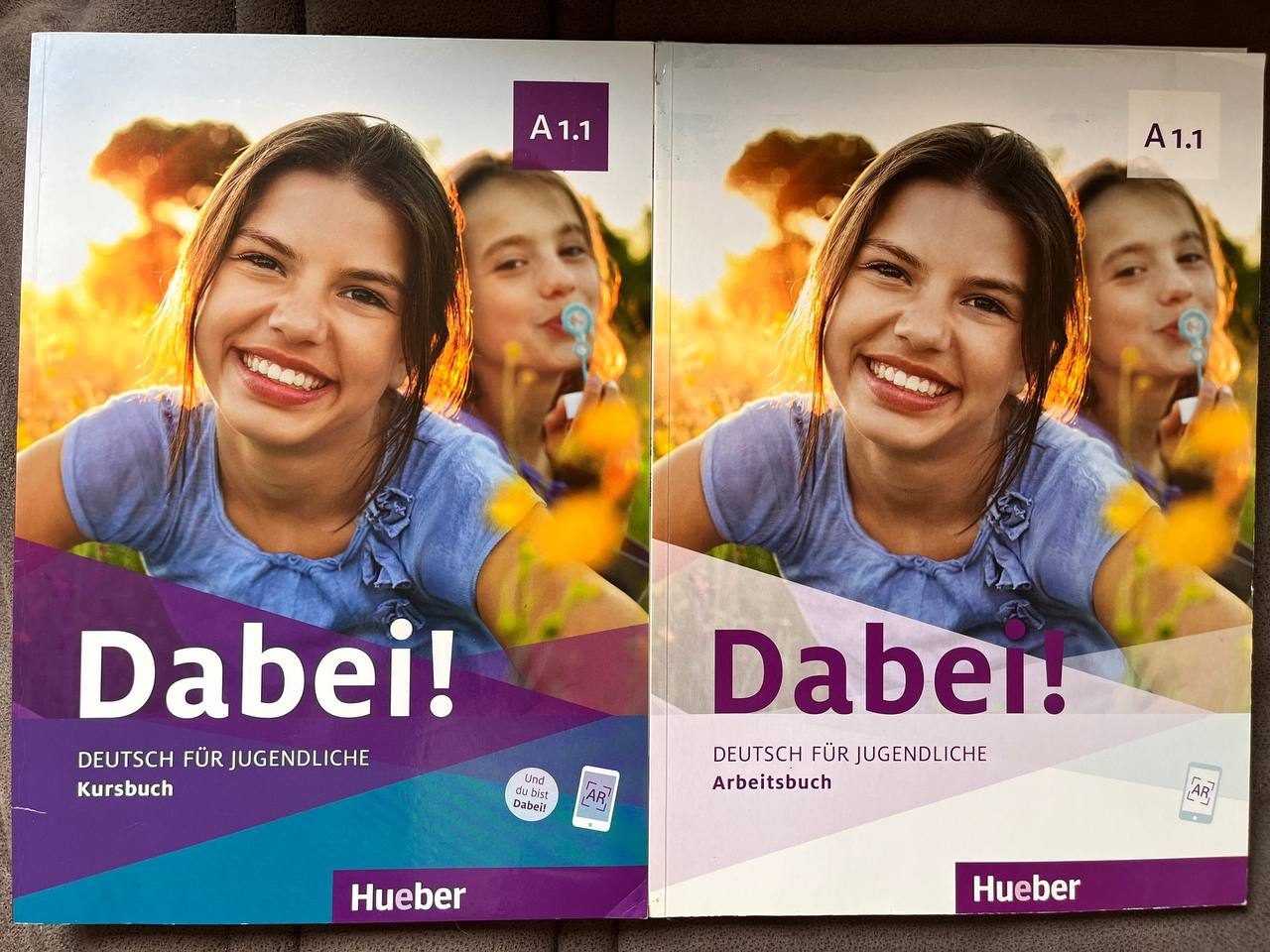 Комплект учебников по немецкому языку Dabei! A1.1, Kursbuch +