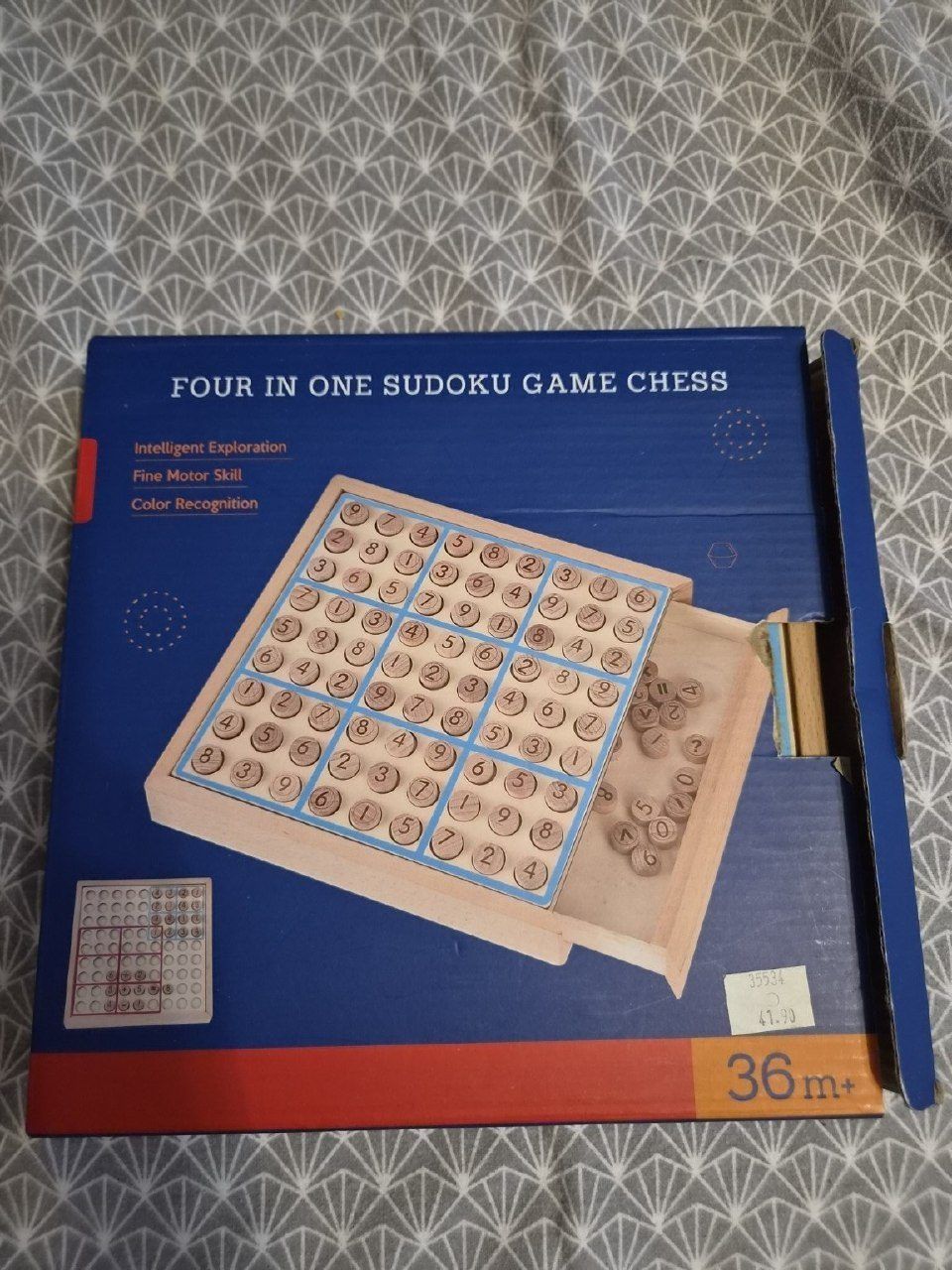 Деревянная игра Sudoku Game Chess