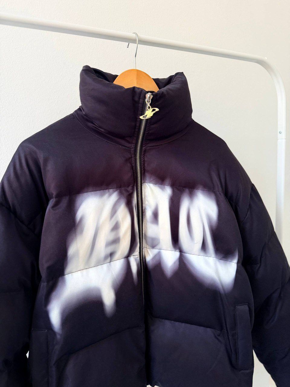 Куртка HARSH AND CRUEL Graffiti Puffer Jacket, размер L