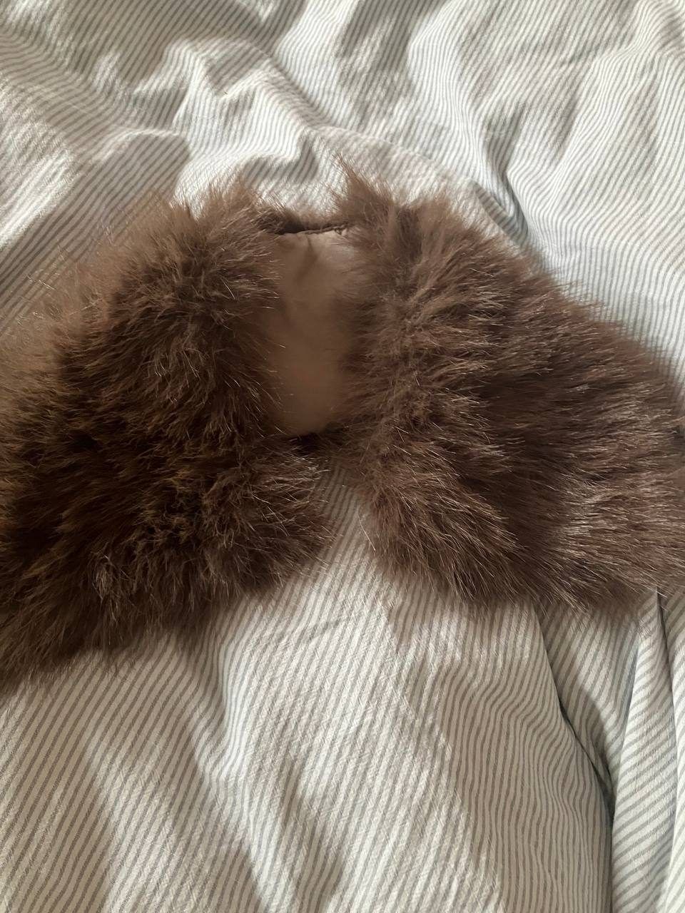 Съемный воротник Zara, коричневый