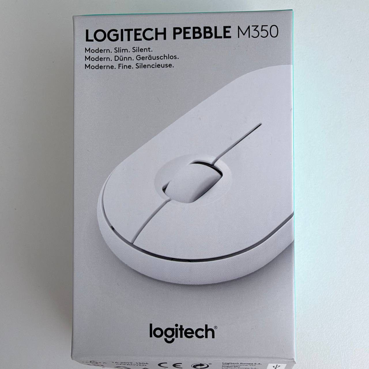 Мышка Logitech Pebble Mouse 2 M350