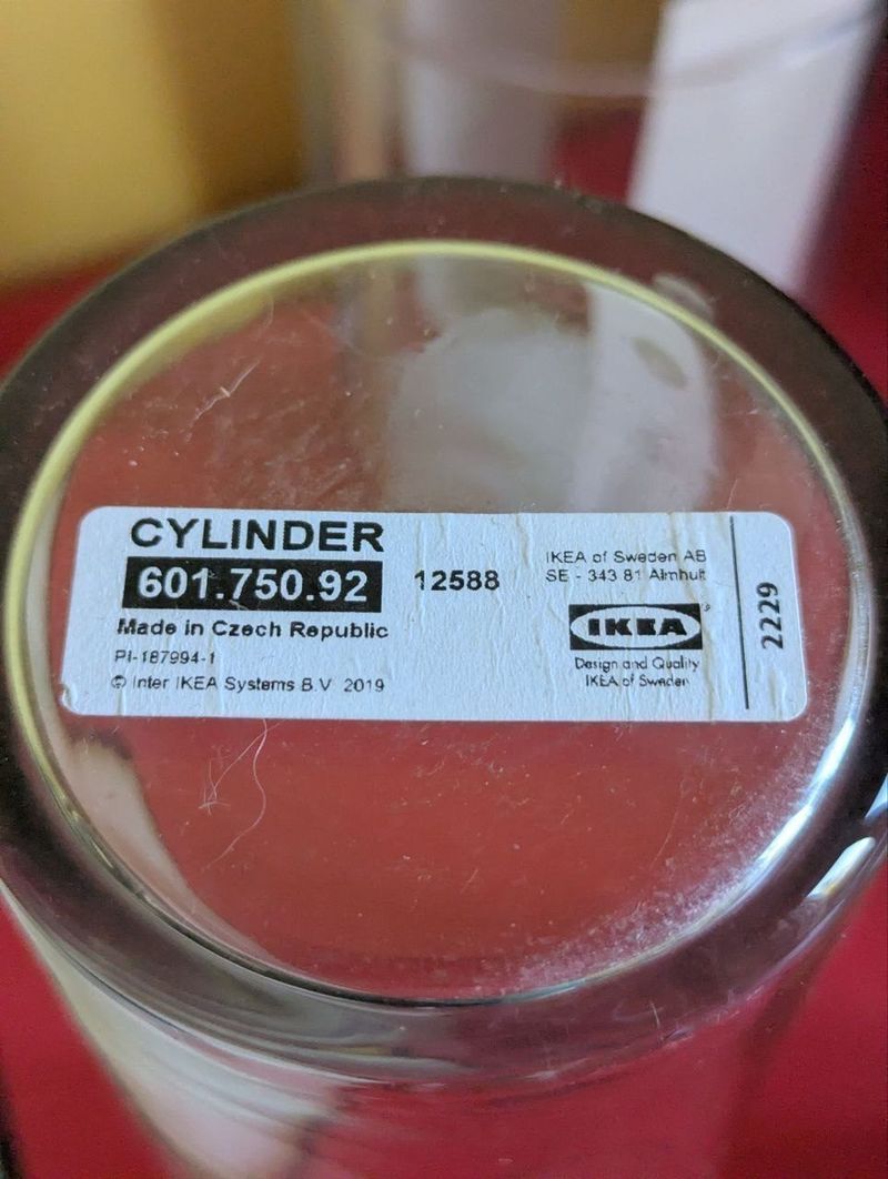 Вазы IKEA CYLINDER, 2 шт