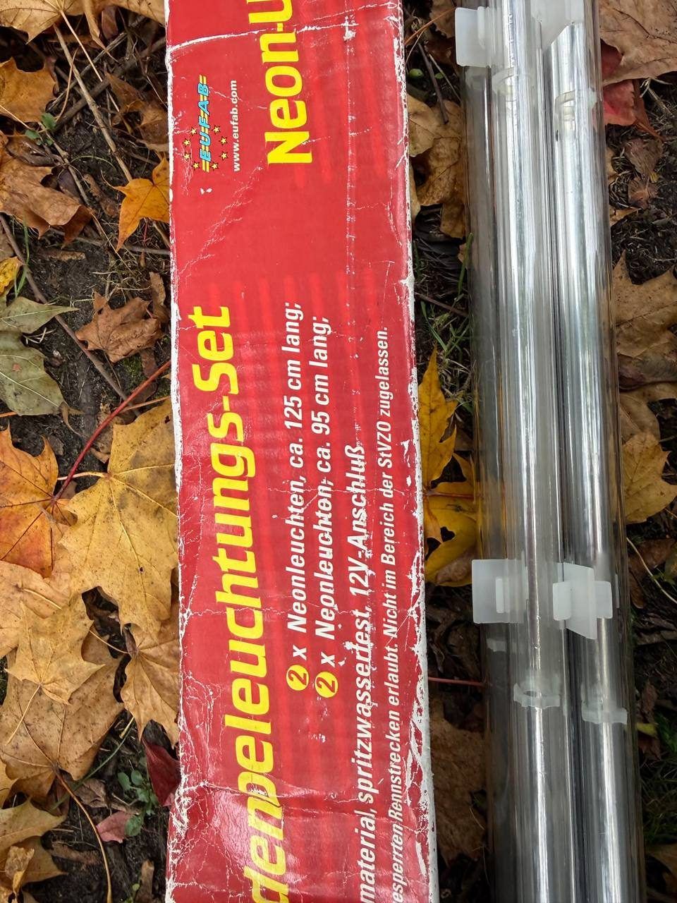 Комплект неонової підсвітки днища EUFAB, 12 v
