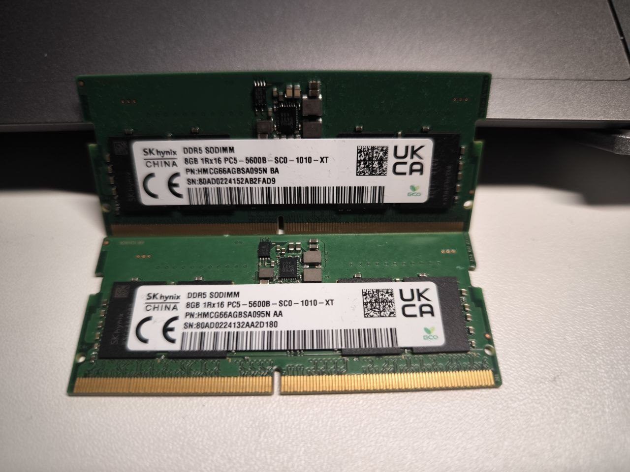 Оперативная память SK hynix DDR5 SO-DIMM, 16 ГБ