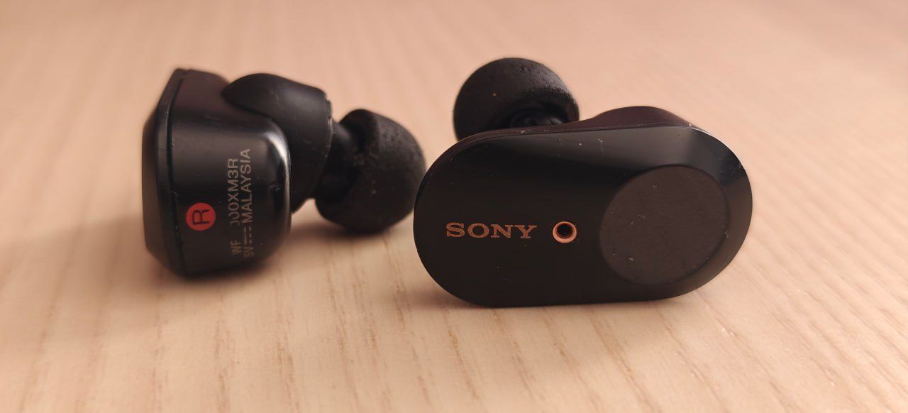 Беспроводные наушники Sony WF-1000XM3