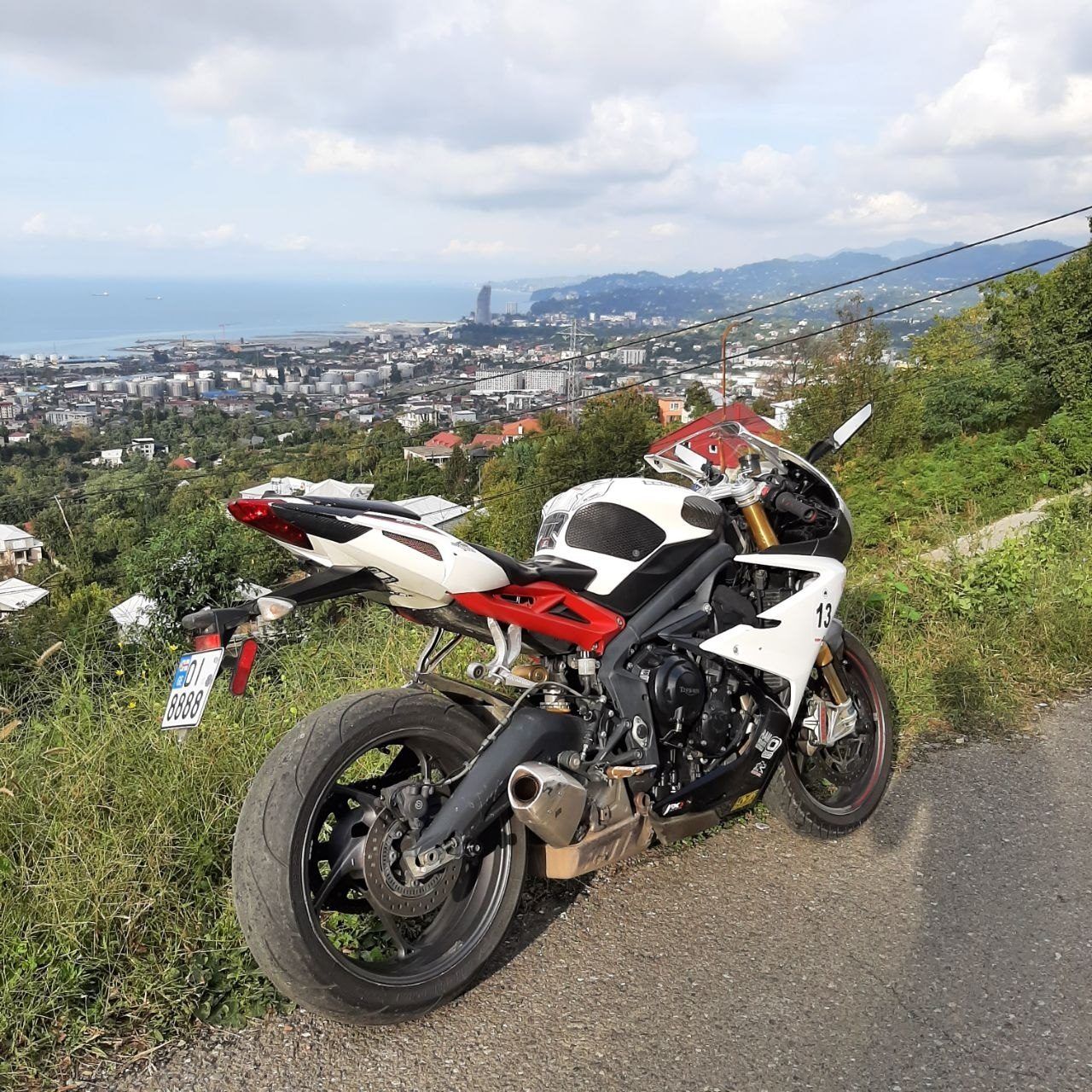 Мотоцикл Triumph Daytona 675R, 2012