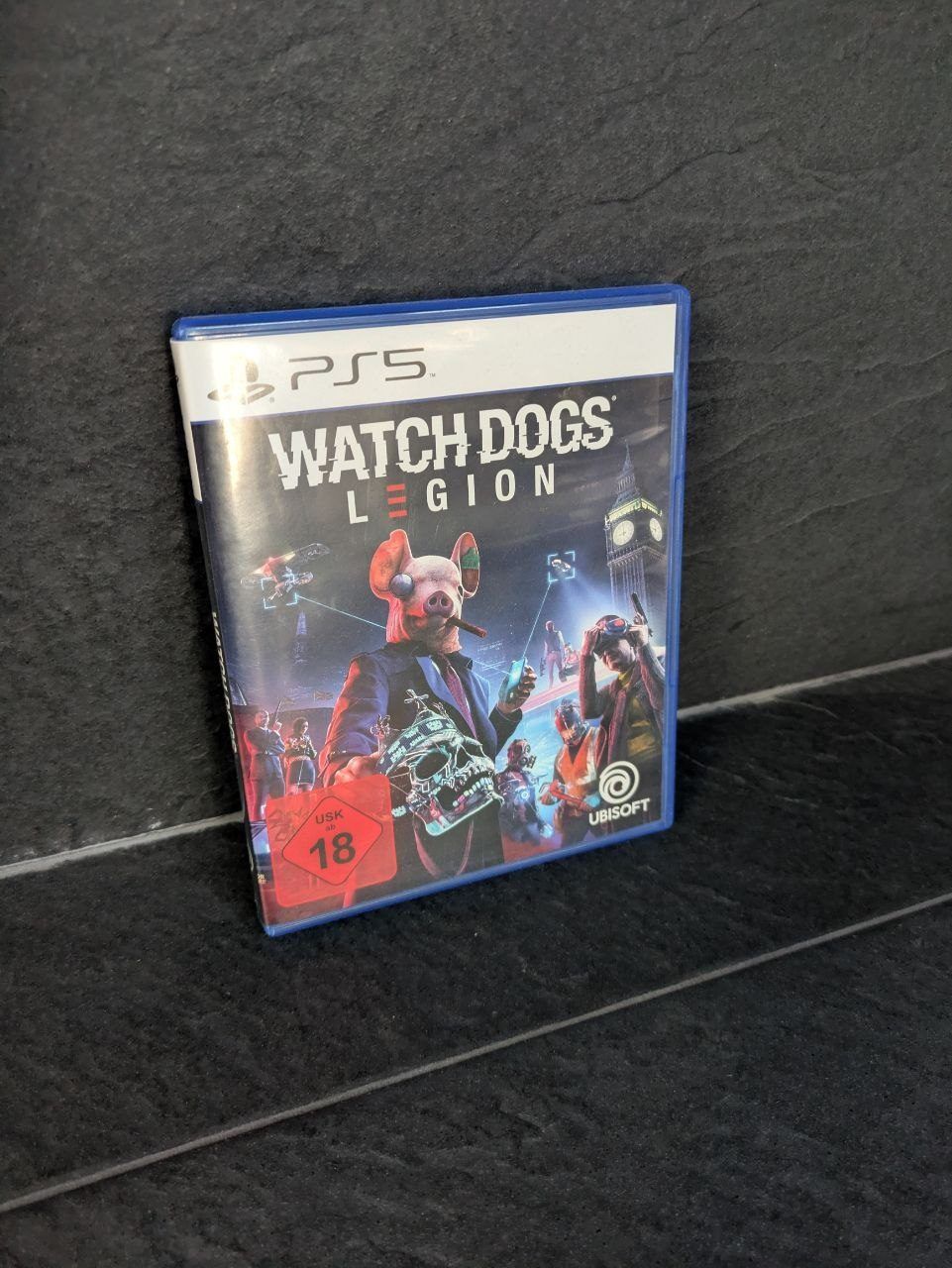 Игра для пс 5 watch dogs legion, диск