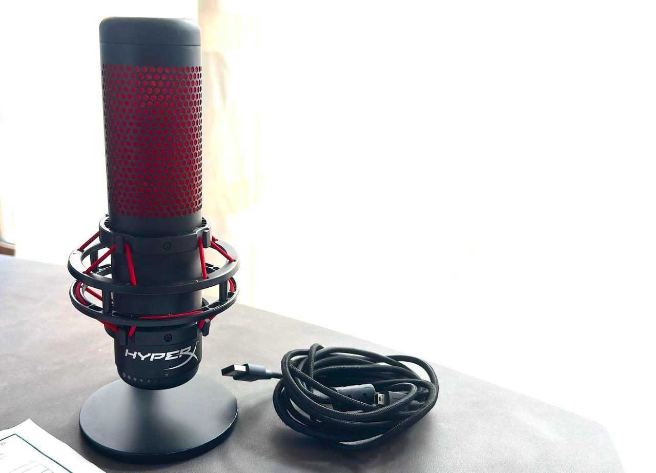 Микрофон HyperX QuadCast, USB