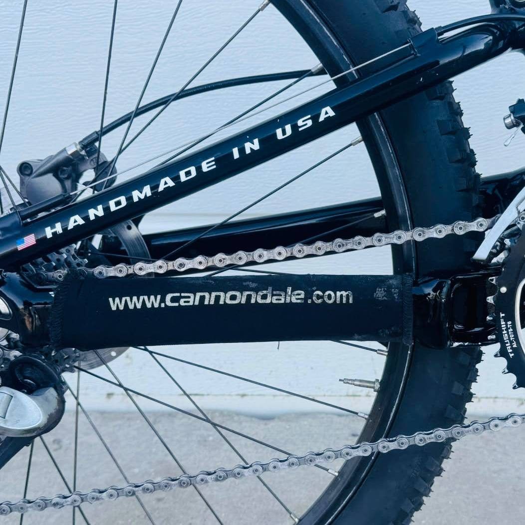 Велосипед Cannondale двухподвес, рама 48 см