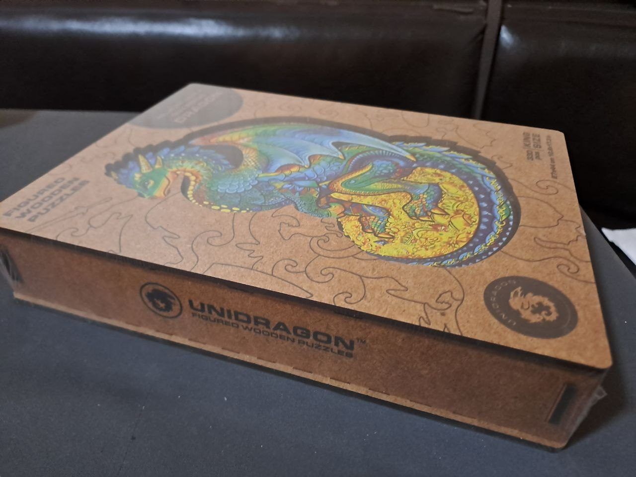Деревянные пазлы Unidragon, два пазла