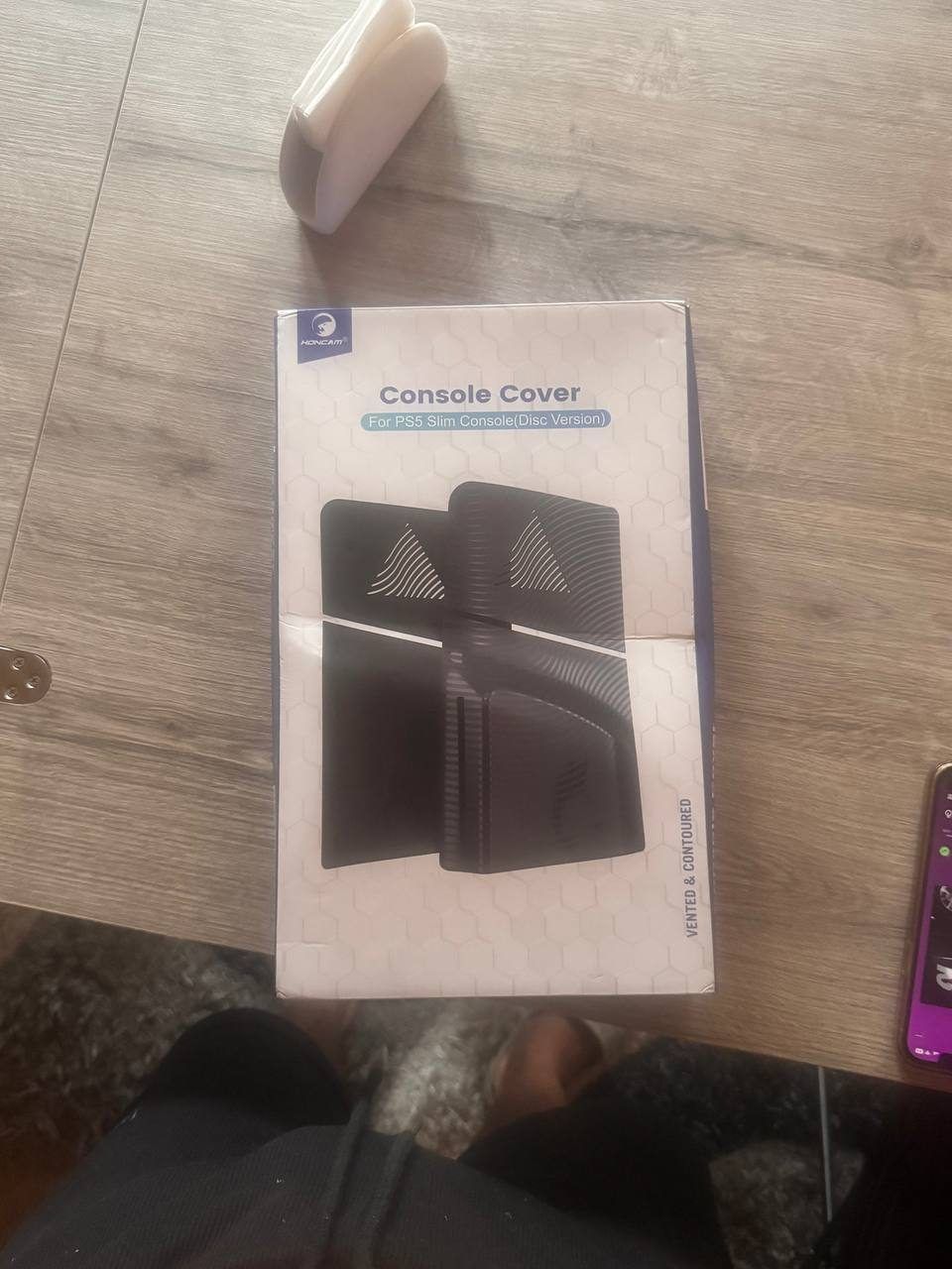 Чехол для игровой консоли PS5 Slim, белый