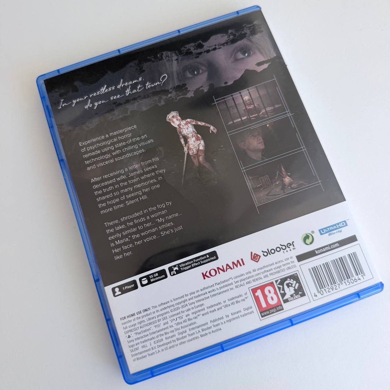 Диск Silent Hill 2, для PS5