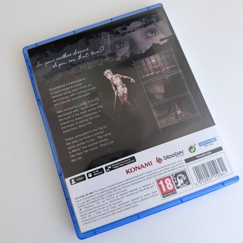 Диск Silent Hill 2, для PS5