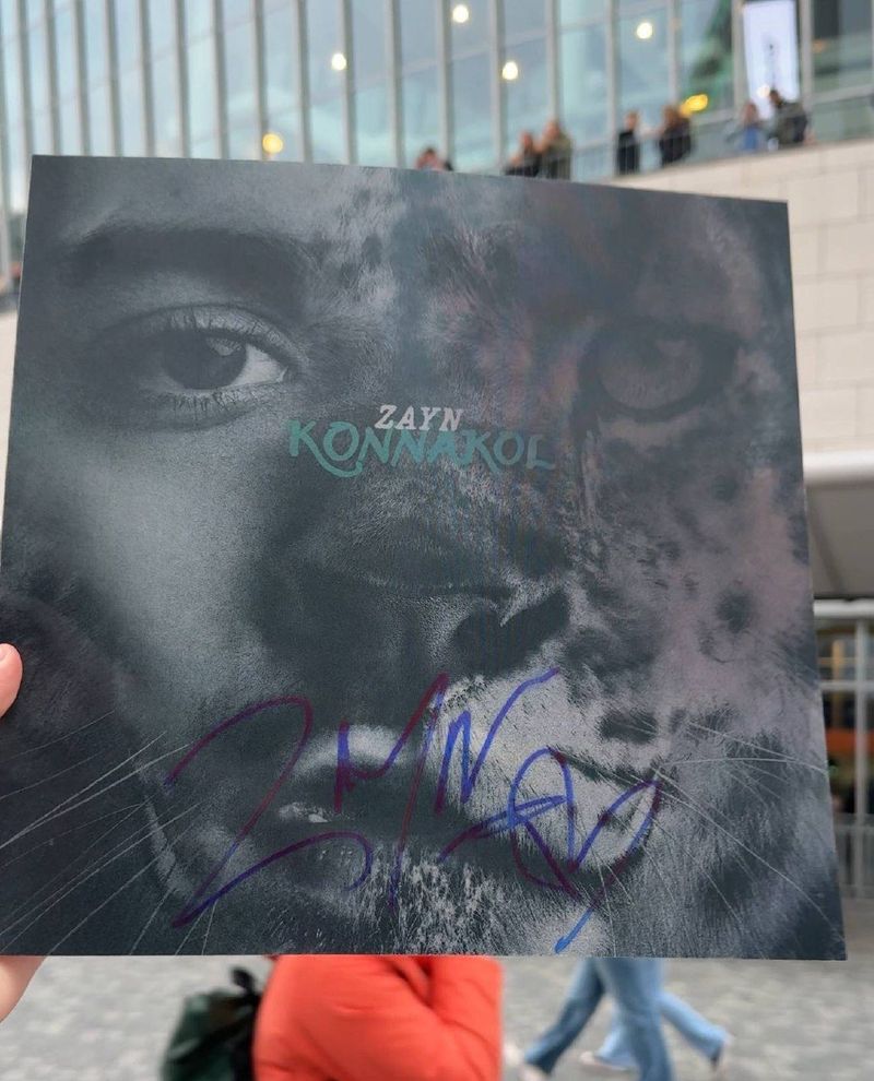 Постер Zayn Konnakol, с автографом