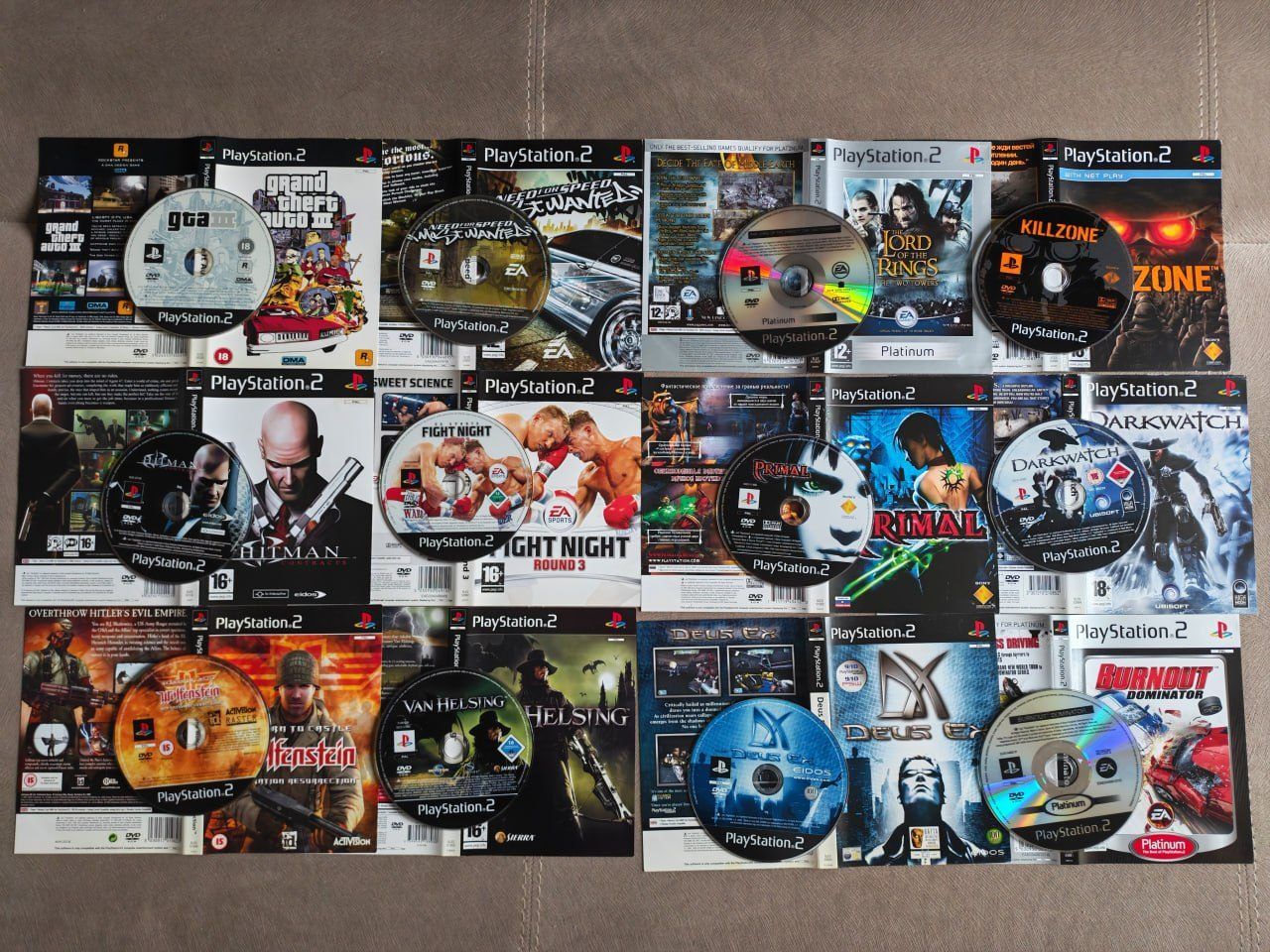 Игры для playstation PS2