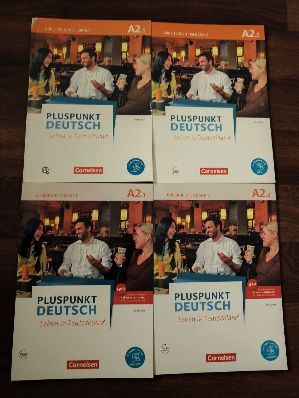 Учебники Cornelsen Pluspunkt Deutsch, a2.1