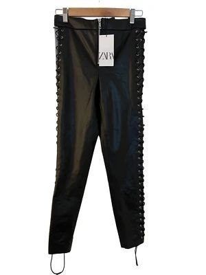 Zara брюки из экокожи XXL