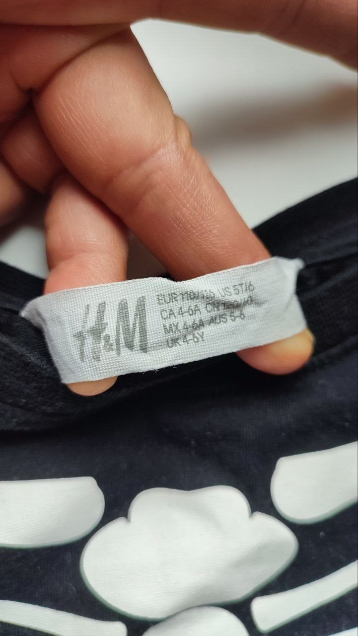 Детский лонгслив H&M, размер 110-116