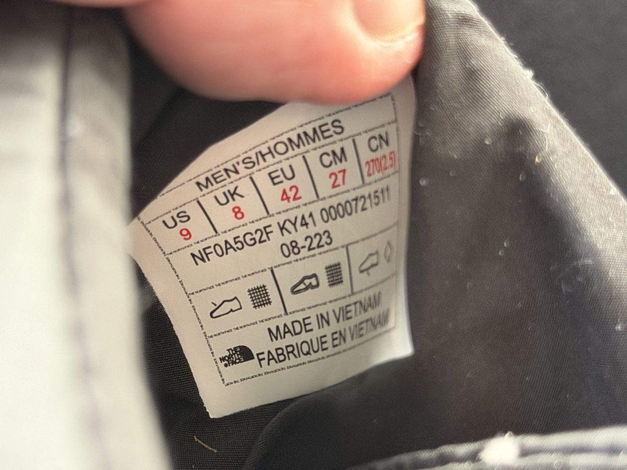 Мюли The North Face Nuptse, размер 42
