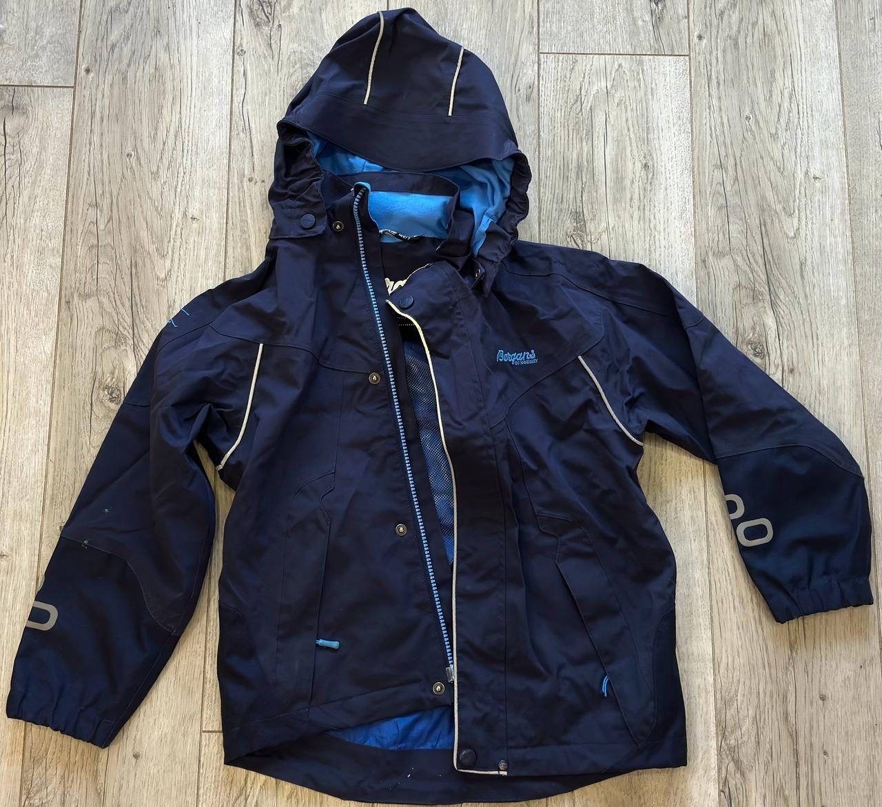 Ветровка Bergans of Norway Ruffen Kids JKT, размер 122